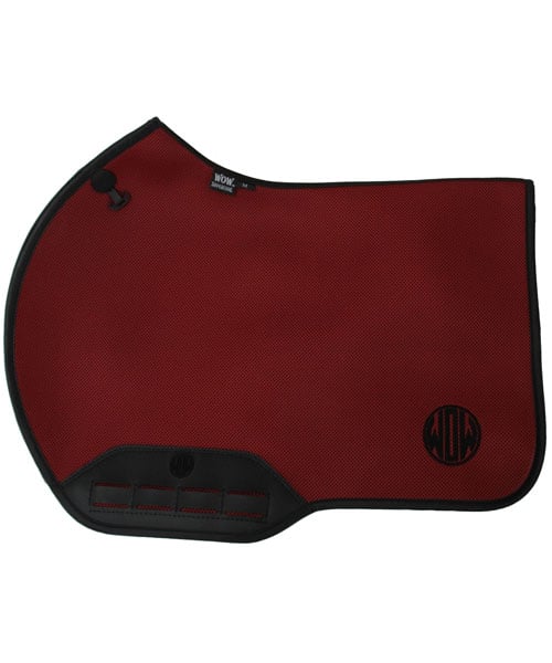 Wow Dressage Supercool Saddle Cloth with Logo both sides- Red L