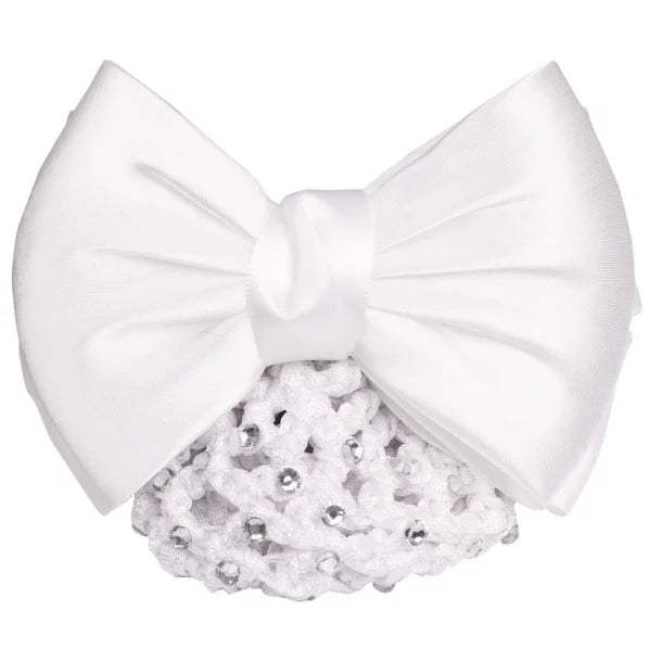 Satin Hairbow with crystals